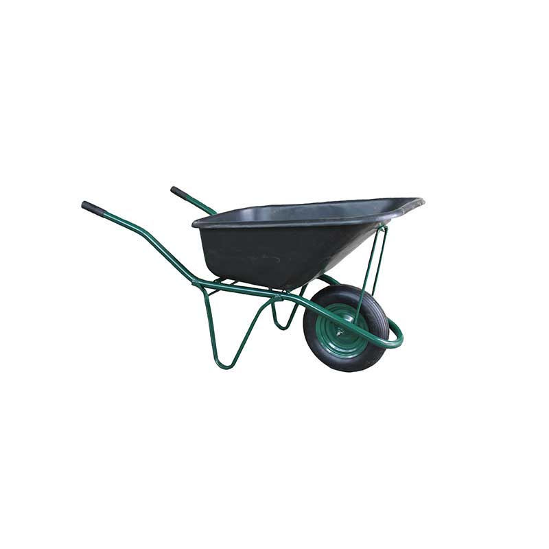 Wheelbarrow 80L – Heavy-Duty Single Wheel Garden & Construction Trolley